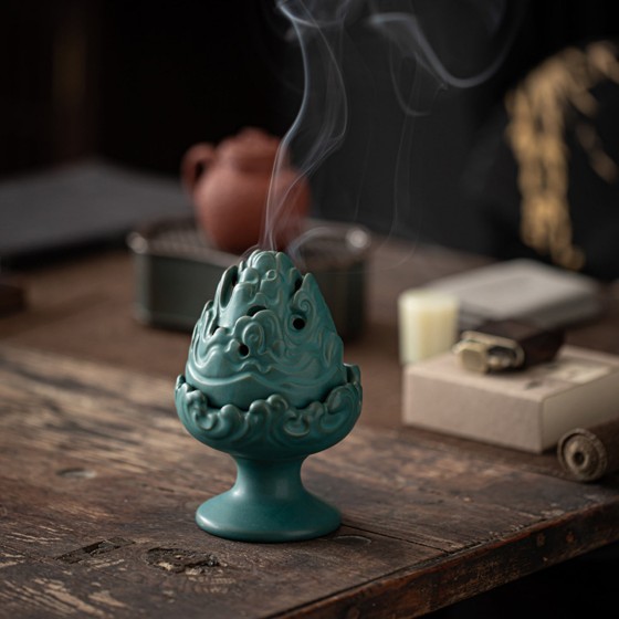 KyLin Aura Boshan Stove Ceramic Incense Burner
