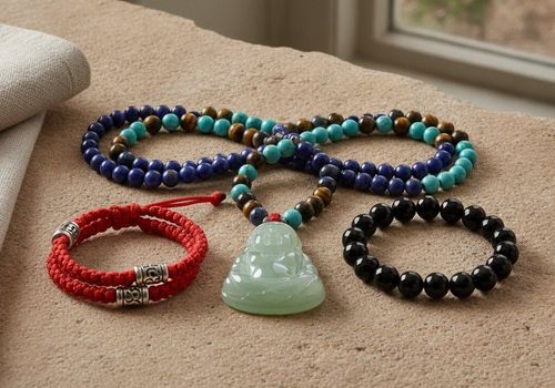 How to Layer Buddhist Jewelry: Necklaces & Bracelets