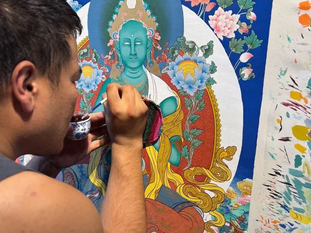 Beyond Symbols: Thangka Painting Techniques for Unique Pendants